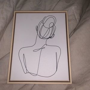 female body line art